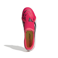adidas Predator Pro FT IJzeren-Nop Voetbalschoenen (SG) Rood Wit Zwart