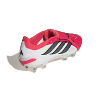 adidas Predator Pro FT IJzeren-Nop Voetbalschoenen (SG) Rood Wit Zwart
