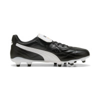 PUMA King Top Gras / Kunstgras Voetbalschoenen (MG) Zwart Goud Wit