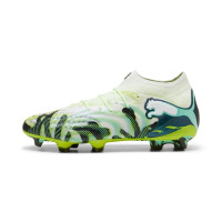 PUMA Future 9 Ultimate Creativity Gras Voetbalschoenen (FG) Groen Zwart Wit