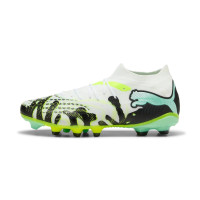 PUMA Future 9 Match Creativity Gras / Kunstgras Voetbalschoenen (MG) Wit Groen Zwart
