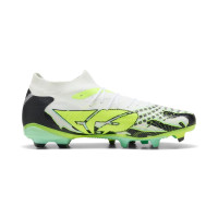 PUMA Future 9 Match Creativity Gras / Kunstgras Voetbalschoenen (MG) Wit Groen Zwart