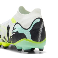 PUMA Future 9 Match Creativity Gras / Kunstgras Voetbalschoenen (MG) Wit Groen Zwart