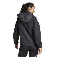 adidas Tiro 25 Competition Allweather Jacket Dames Zwart Grijs