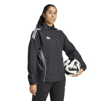 adidas Tiro 25 Competition Allweather Jacket Dames Zwart Grijs