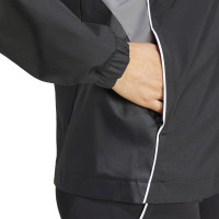 adidas Tiro 25 Competition Allweather Jacket Dames Zwart Grijs