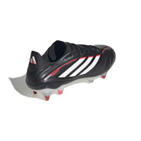 adidas Copa Pure IV Elite IJzeren-Nop Voetbalschoenen (SG) Zwart Wit Rood