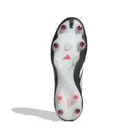 adidas Copa Pure IV Elite Iron Stud Football Boots (SG) Black White Red