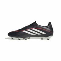 adidas Copa Pure IV League Gras Voetbalschoenen (FG) Zwart Wit Rood