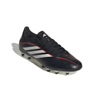 adidas Copa Pure IV League Gras Voetbalschoenen (FG) Zwart Wit Rood