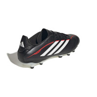 adidas Copa Pure IV League Gras Voetbalschoenen (FG) Zwart Wit Rood