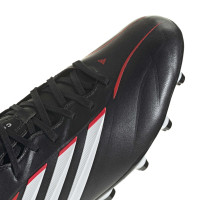 adidas Copa Pure IV League Gras Voetbalschoenen (FG) Zwart Wit Rood