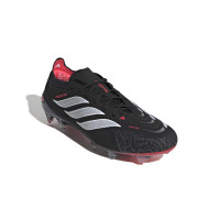 adidas Predator Elite Gras Voetbalschoenen (FG) Zwart Wit Rood