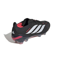 adidas Predator Elite Gras Voetbalschoenen (FG) Zwart Wit Rood