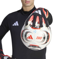 adidas Predator Pro Hybrid Keepershandschoenen Zwart Wit Rood