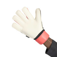 adidas Predator Match Fingersave Keepershandschoenen Zwart Wit Rood