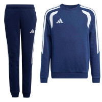 adidas Tiro 26 League Crew Sweater Joggingpak Kids Donkerblauw Wit