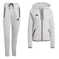 adidas Tiro Travel Full-Zip Women's Jogging Suit Grey