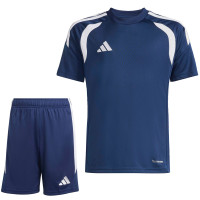 adidas Tiro 26 League Voetbaltenue Kids Donkerblauw Wit