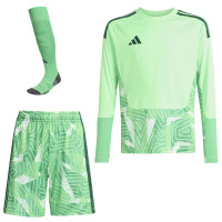 Kit de gardien de but à manches longues adidas Tiro 26 Competition pour enfants, vert clair