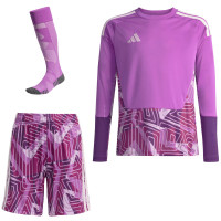 adidas Tiro 26 Competition Long Sleeve Goalkeeper Kit Kids Pink