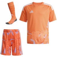 adidas Tiro 26 Competition Short Sleeve Goalkeeper Kit Kids Orange