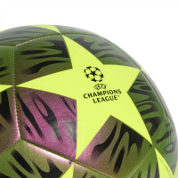 adidas UEFA Champions League Club Final Football Size 5 2025-2026 Yellow Black Bright Yellow