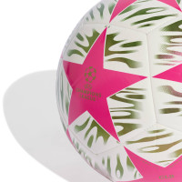 adidas UEFA Champions League Club Final Football Size 5 2025-2026 White Pink Bronze