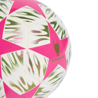 adidas UEFA Champions League Club Final Football Size 5 2025-2026 White Pink Bronze