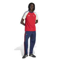adidas Arsenal Originals T-Shirt Rood Wit Donkerblauw
