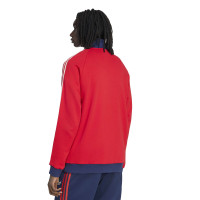 adidas Arsenal Originals Trainingspak 1/4-Zip Rood Donkerblauw Wit