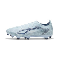PUMA Ultra 6 Match Grass/Artificial Grass Football Boots (MG) Light Blue Blue White
