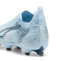PUMA Ultra 6 Pro Grass/Artificial Grass Football Boots (MG) Kids Light Blue Blue White