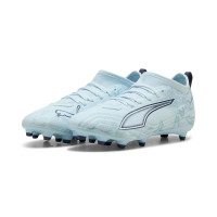 PUMA Ultra 6 Match Gras / Kunstgras Voetbalschoenen (MG) Kids Lichtblauw Blauw Wit
