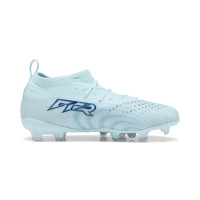 PUMA Future 9 Match Grass/Artificial Grass Football Boots (MG) Kids Light Blue