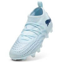 PUMA Future 9 Match Grass/Artificial Grass Football Boots (MG) Kids Light Blue