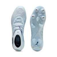 PUMA Future 9 Ultimate IJzeren-Nop Voetbalschoenen (SG) Lichtblauw Blauw