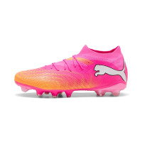PUMA Future 9 Match Grass/Artificial Grass Football Boots (MG) Hot Pink Blue Yellow