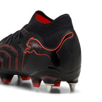 PUMA Future 9 Ultimate IJzeren-Nop Voetbalschoenen (SG) Zwart Rood