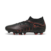 PUMA Future 9 Match Grass/Artificial Grass Football Boots (MG) Black Red