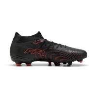 PUMA Future 9 Match Grass/Artificial Grass Football Boots (MG) Black Red