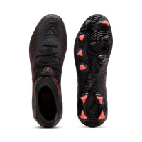 PUMA Future 9 Match Grass/Artificial Grass Football Boots (MG) Black Red