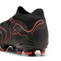 PUMA Future 9 Match Grass/Artificial Grass Football Boots (MG) Black Red
