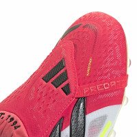 adidas Predator Elite FT Kunstgras Voetbalschoenen (AG) Rood Wit Zwart