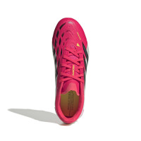 adidas Predator Elite Gras Football Boots (FG) Kids Red White Black