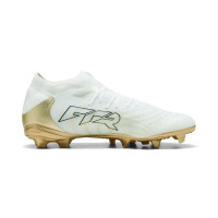 PUMA Future 9 Pro Gras / Kunstgras Voetbalschoenen (MG) Wit Goud