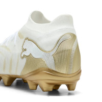 PUMA Future 9 Match Gras / Kunstgras Voetbalschoenen (MG) Wit Goud