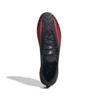 adidas F50 Elite Iron Stud Football Boots (SG) Black Red Dark Grey