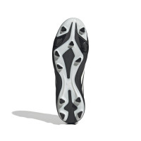 adidas Copa Pure IV Club Gras / Kunstgras Voetbalschoenen (MG) Zwart Wit Rood