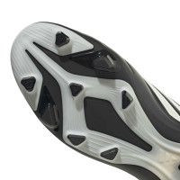 adidas Copa Pure IV Club Gras / Kunstgras Voetbalschoenen (MG) Zwart Wit Rood